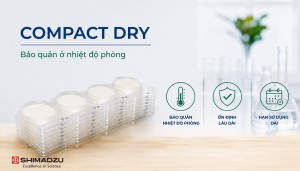 Vì sao Compact Dry có thể bảo quản ở nhiệt độ phòng trong thời gian dài