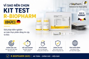 Vì sao nên chọn kit test của hãng R-Biopharm (Đức)?