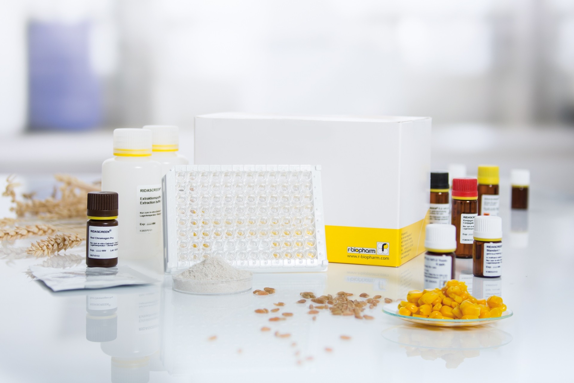 Test ELISA độc tố nấm mốc mycotoxin RIDASCREEN