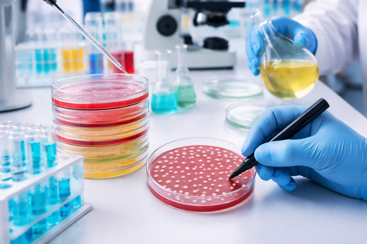 Nguyên tắc của phương pháp đếm khuẩn lạc