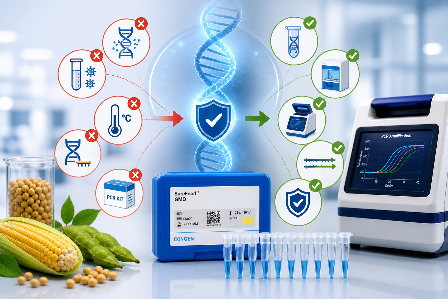 Những lỗi thường gặp khi kiểm tra GMO bằng PCR và cách khắc phục