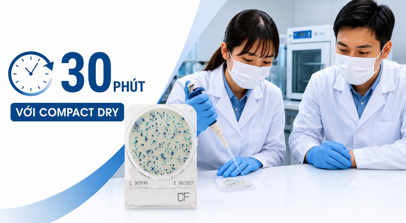 Đào Tạo Nhân Viên Kiểm Nghiệm Mới Chỉ Trong 30 Phút Với Compact Dry