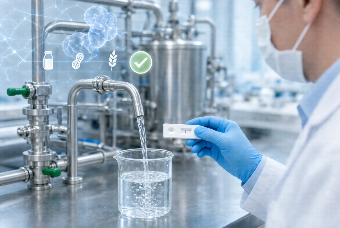 Kiểm tra dị ứng trong nước rửa CIP có thực sự cần thiết